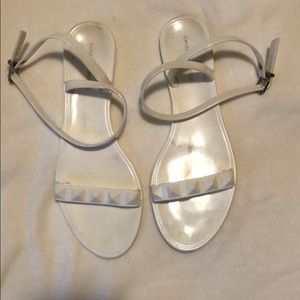 Jelly ankle strap sandals